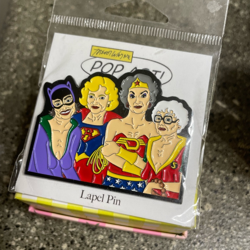 “Super Friends” Lapel Pin